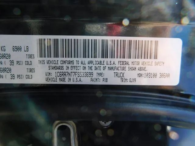 2015 RAM 1500 Crew Cab Laramie Pickup 4D 5 1/2 ft