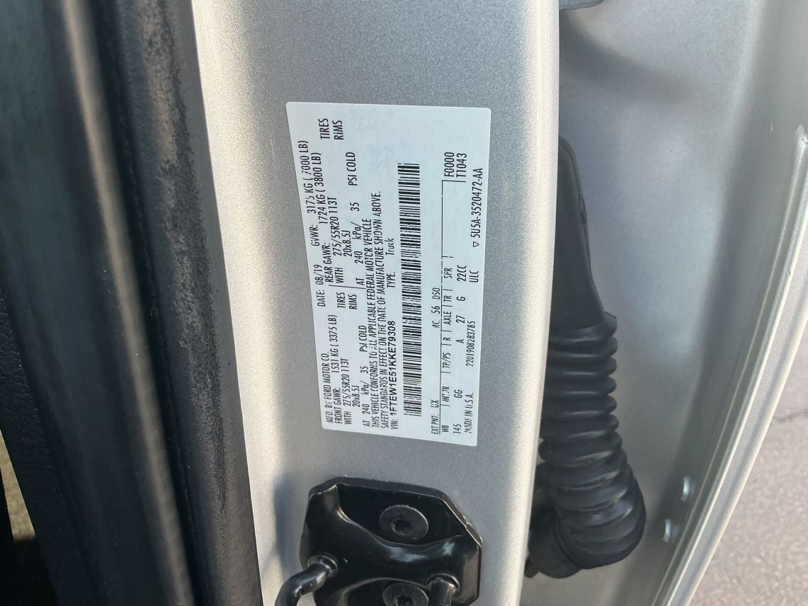 2019 Ford F150 SuperCrew Cab XL Pickup 4D 5 1/2 ft