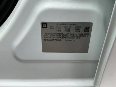 2015 Chevrolet Cruze Sedan LS Auto