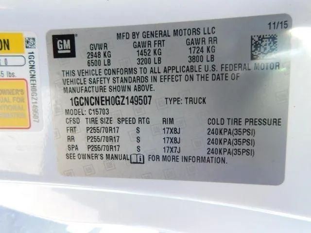 2016 Chevrolet Silverado 1500 Work Truck 1WT - Photo 16