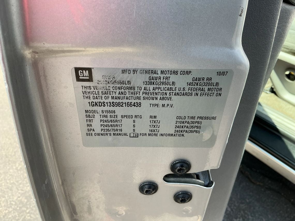2008 GMC Envoy SLE Sport Utility 4D