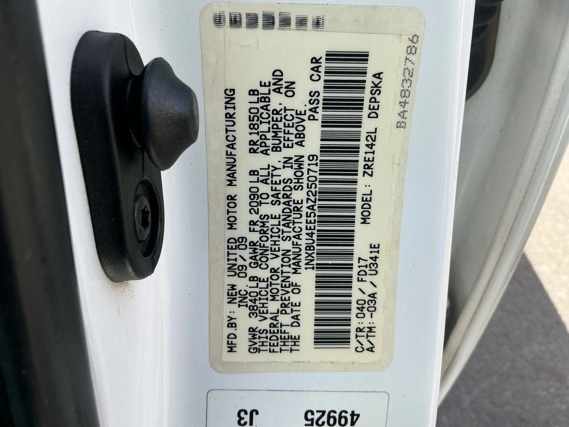 2010 Toyota Corolla SEDAN 4-DR S 4-Speed AT