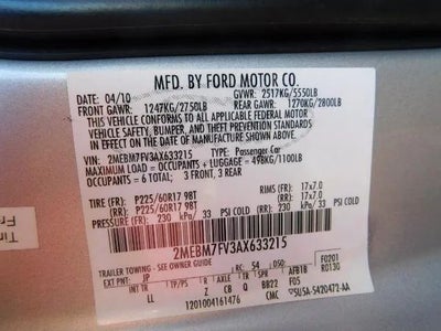 2010 Mercury Grand Marquis SEDAN 4-DR LS