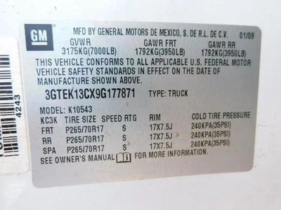 2009 GMC Sierra 1500 Crew Cab Work Truck