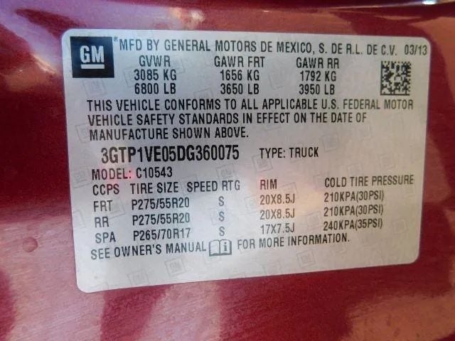 2013 GMC Sierra 1500 Crew Cab SLE Pickup 4D 5 3/4 ft