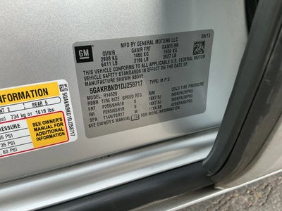 2013 Buick Enclave Convenience Sport Utility 4D