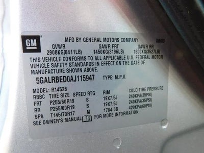 2010 Buick Enclave CXL Sport Utility 4D