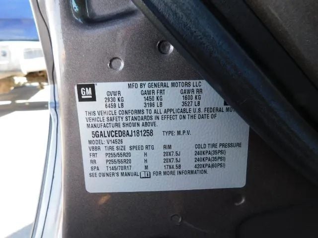 2010 Buick Enclave CXL Sport Utility 4D