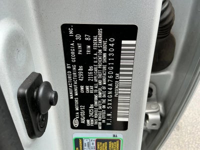 2013 Kia Optima EX Sedan 4D