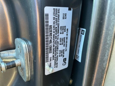 2008 Pontiac G8 Sedan 4D