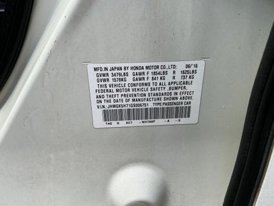 2016 Honda Fit HATCHBACK 4-DR EX CVT